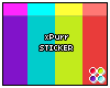 *R xPurr Request Sticker