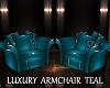 Luxury Armchair Teal