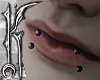 ♱ lip piercing ♱