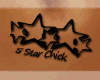 {E}5 Star Chick Tatt