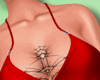 Dress Red + tattoo