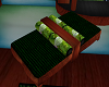 Green 2 sided couch