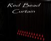 AV Red Bead Curtain