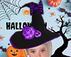 Lilac Kid Witch Hat