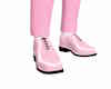 baby pink white socks