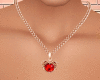 Gold Necklaces (Red)