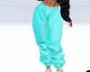 Baby blue sweatpants