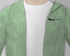 Hoodie Green Nk + Shirt