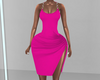 Pink Dress with Slit