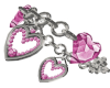 Pink Heart Bracelets