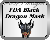 Black Dragon Mask Fem