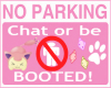 No Parking Sign (Kawaii)