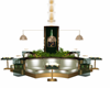 Gold & Green Round Booth