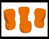 Orange Spark Club Chairs