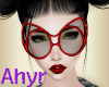 Ahyr Red Glasesses cat