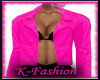 K-Pink Leather Jacket