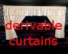 Derivable curtains