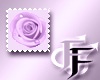 Rose (Purple) Stamp