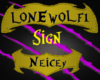 Neicey - Sign