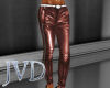 JVD Brown Leather Pants