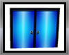 blue door