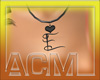 [ACM] Necklace E Onyx