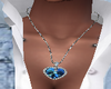 Heart Necklaces blue