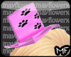 Pink Pawprint Hat