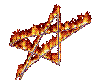 blue flamin star
