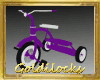 Purple Toy Tricycle