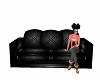 |W| Black Couch