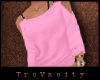 -Tru- SleevedTop | Pink