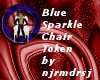 Blue Sparkle Token
