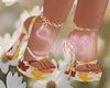Fall Leaf Heels