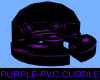 Purple Black PVC Cuddle