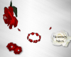Mila 5Pc Red Rose Set
