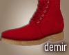 [D] Lor red boots
