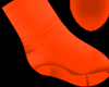orange sock heels