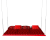 Red Swing Bed W/Poses