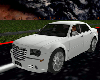 White Chrysler 300 HEMI