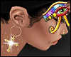 GOLD |Cross Earrings