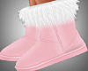 Winter Fur Boots Pink