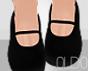 Kids School Black Shoes