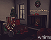 Winter Decorated Room