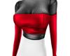 Latex Femdom Top Red