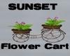 Sunset Flower Cart