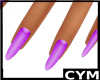 Cym Violet Nails