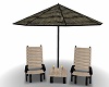 Beach Chairs w/Umbrella