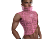 Lace Pink femboy vest