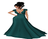 NEW YEAR  TEAL GOWN